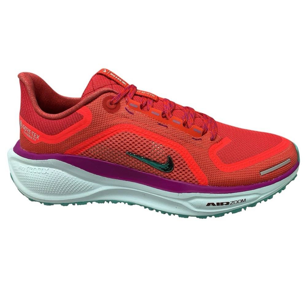 Nike Air Zoom Pegasus 41 GORE TEX Picante Red/Green HM8870-600 Women's Size 8